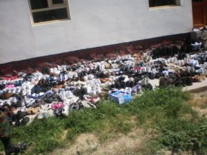 Clothing Donation for children in Kabul, Afghanistan